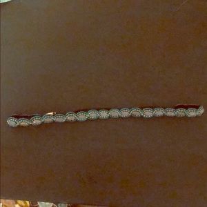 Pink pewter headband